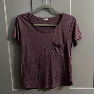 Garage semi cropped shirt